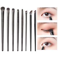 Eye Makeup Brush Set (8 Counts/set), Versatile Soft Makeup Brushes For Eye Shadow, Eyebrow, Blush, Lip Gloss, Professional Ma...