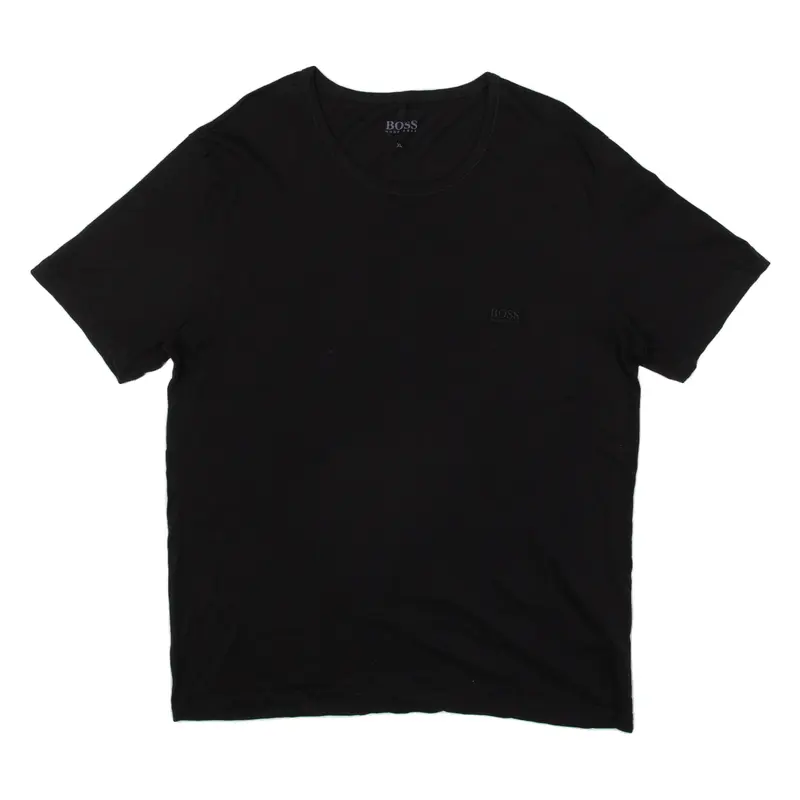 HUGO BOSS Mens T-Shirt Black XL