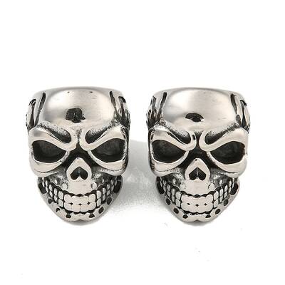 316 Surgical Stainless Steel European Beads