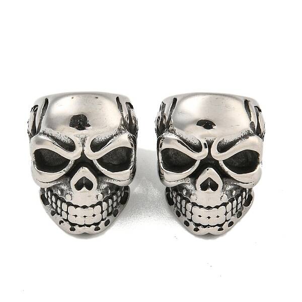 316 Surgical Stainless Steel European Beads