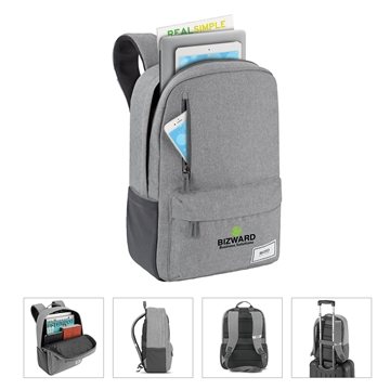 6 Promotional Solo NY Re:cover Backpack - Recycled PET & Laptop ...