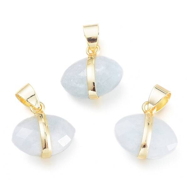Natural Aquamarine Charms