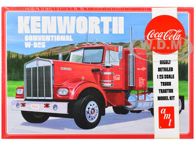 Skill 3 Model Kit Kenworth Conventional W-925 Tractor Truck \