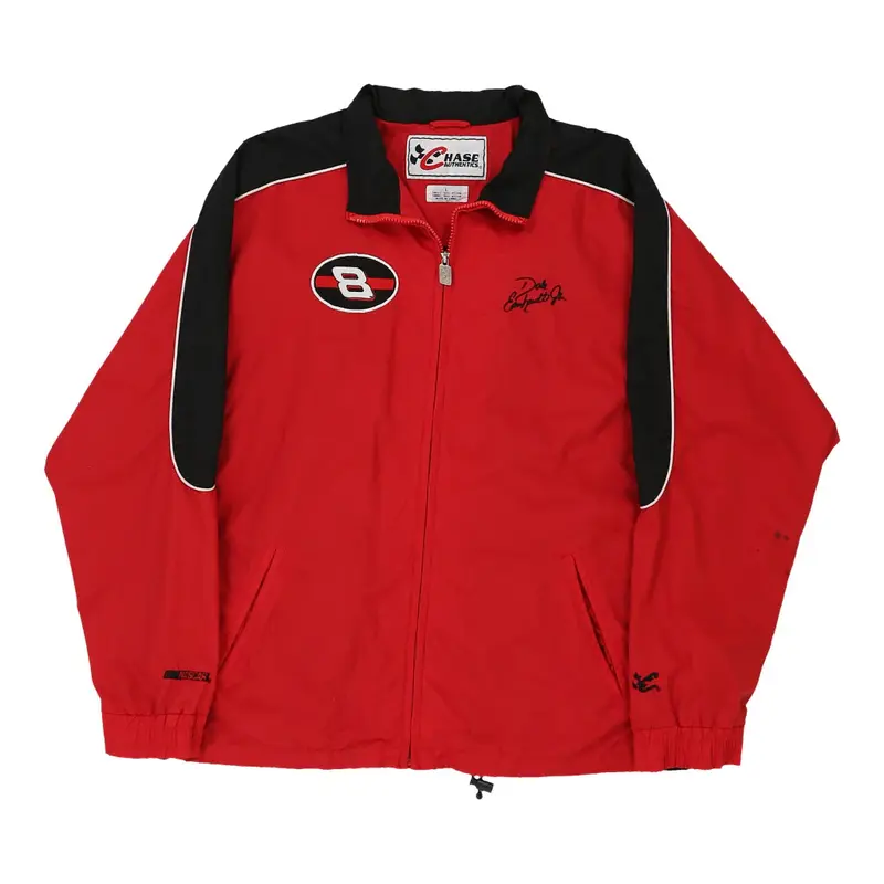 Earnhardt Jr. Chase Authentics Nascar Jacket - Large Red Nylon
