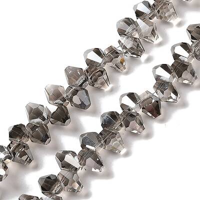 Pearl Luster Plated Electroplate Beads Strands
