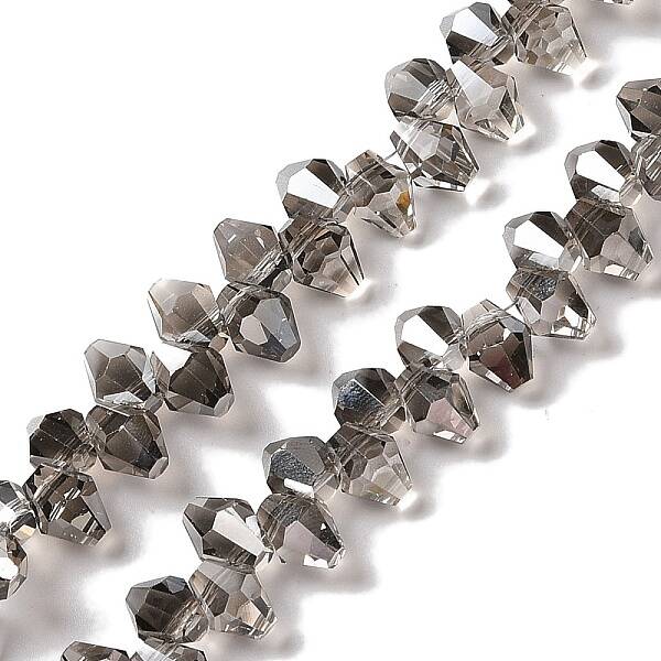 Pearl Luster Plated Electroplate Beads Strands