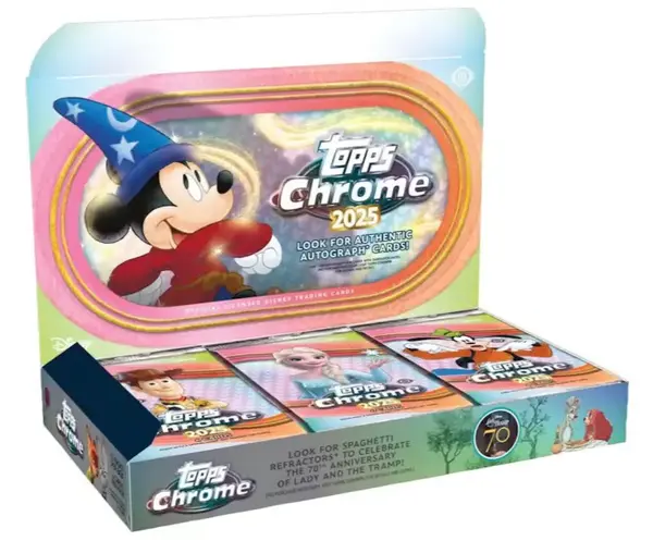 SBB123 - PYC Disney  - (12) Topps Disney Chrome 2025 Full Case Break