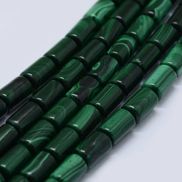 Natural Malachite Beads Strands