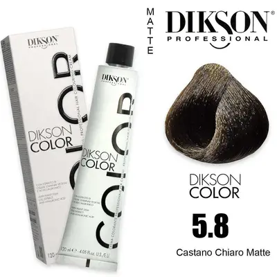 Dikson Color 120 Ml 5.8 Light Brown Matte