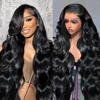 Subella Hair Body Wave Lace Front Wigs Human Hair 200% Density Frontal Human Hair Wigs for Black Women 13x6 Transparent Lace ...