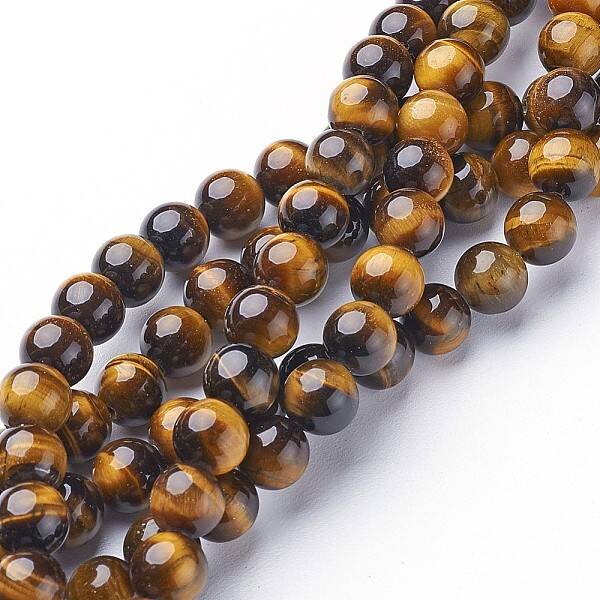 Natural Tiger Eye Beads Strands