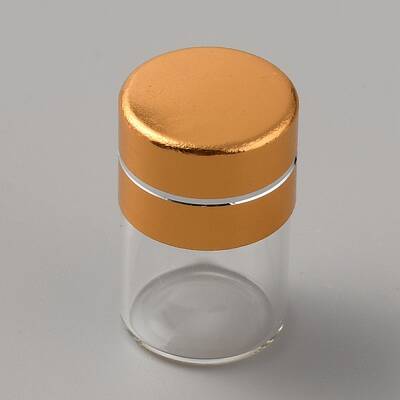 Clear Glass Bead Containers