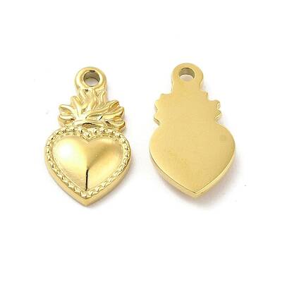Ion Plating(IP) 304 Stainless Steel Charms