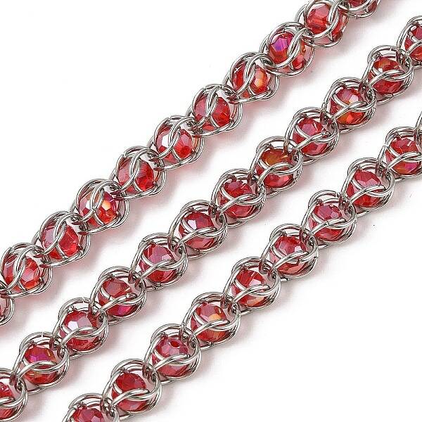 304 Stainless Steel Glass Link Chains