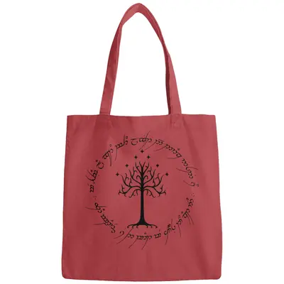 Tree Of Gondor Sign Bags, Middle Earth Tree Bags, Rings Of Power Bags, Lotr Bags, Lotr Fan Gift