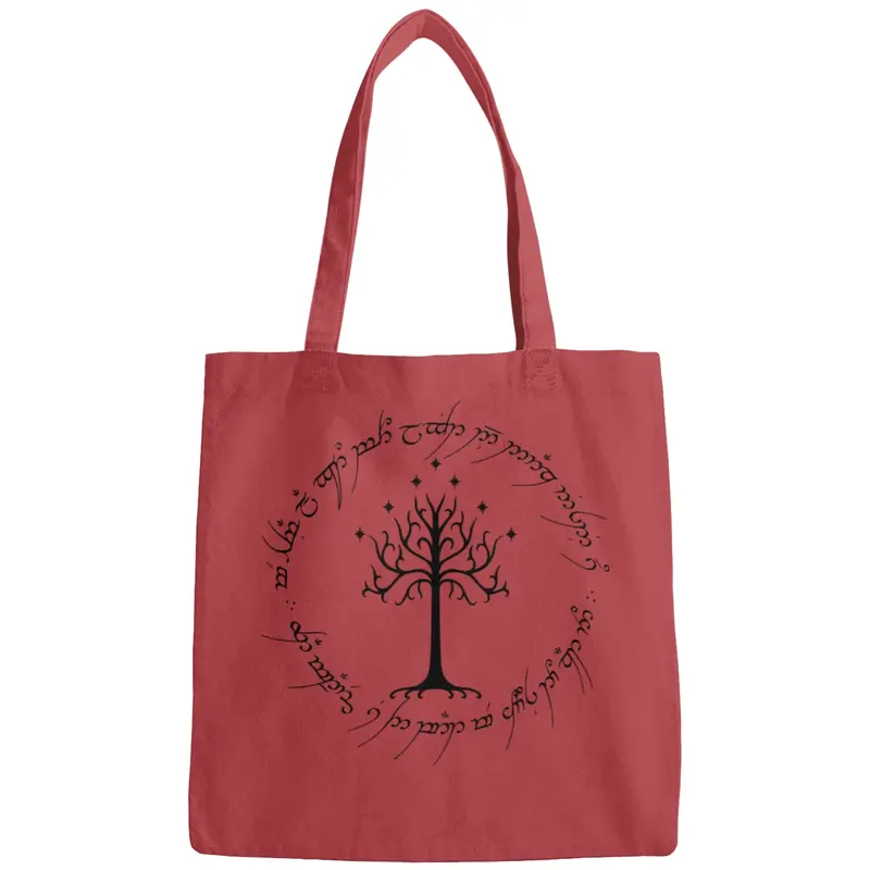 Tree Of Gondor Sign Bags, Middle Earth Tree Bags, Rings Of Power Bags, Lotr Bags, Lotr Fan Gift