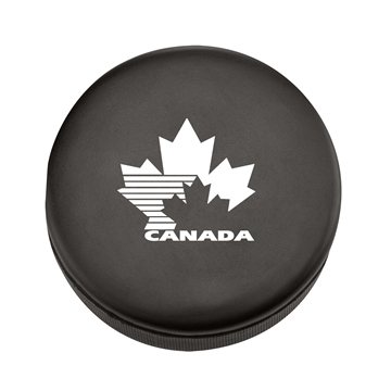 300 Custom Hockey Puck Shape Stress Ball - Polyurethane