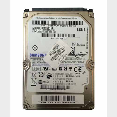 591968-001 HP 640GB 5400RPM SATA 3Gb/s 2.5-Inch Hard Drive