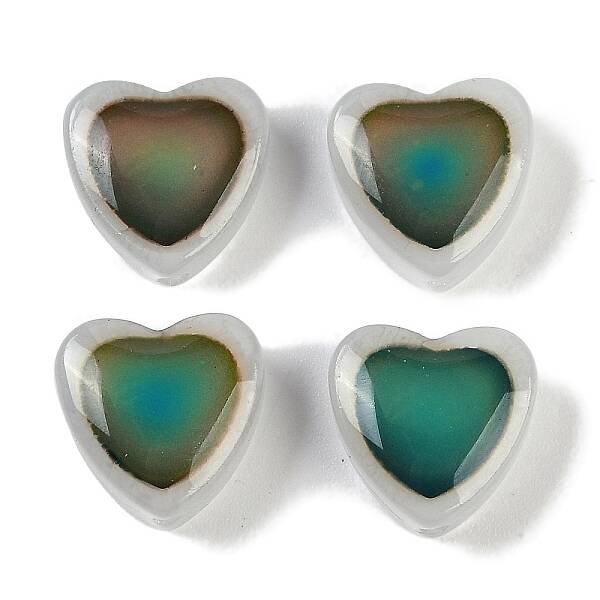 Two Tone Glass Mood Beads