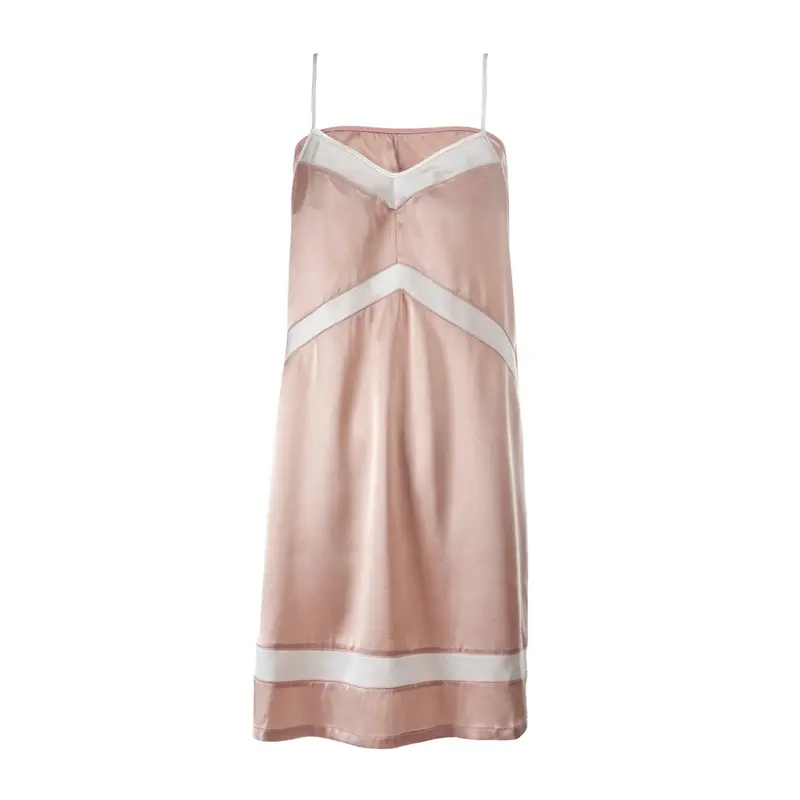 Organic Cotton & Silk Nightdress with built-in bra | Size: 10/12