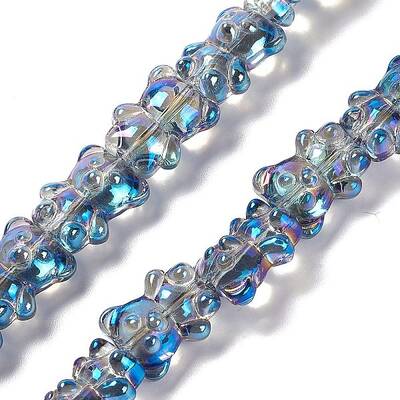 Electroplate Glass Beads Strands