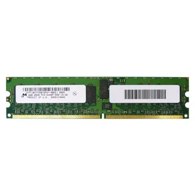 Micron MT18HTF25672PDY-80EE1 | 2GB DDR2-800MHz PC2-6400 ECC Registered RDIMM CL6 2Rx8 1.8V 240-Pin Memory Module