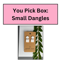 YOU PICK: Small Polymer Clay Dangle Earrings