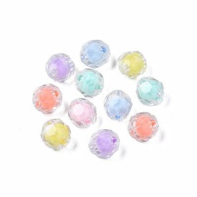 Transparent Acrylic Beads