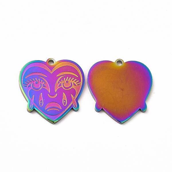 Ion Plating(IP) 304 Stainless Steel Pendants