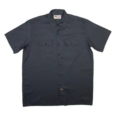 DICKIES Mens Worker Shirt Grey XL