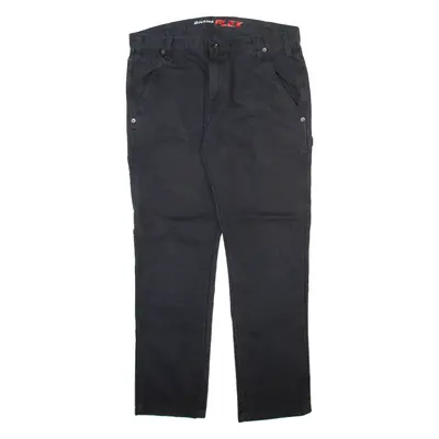 DICKIES Carpenter Workwear Womens Trousers Grey Slim Tapered W34 L30