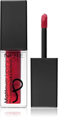 Note Cosmetique Mattever Liquid Lipstick with Matte Finish 14 Unpredictable Red 4.5 ml