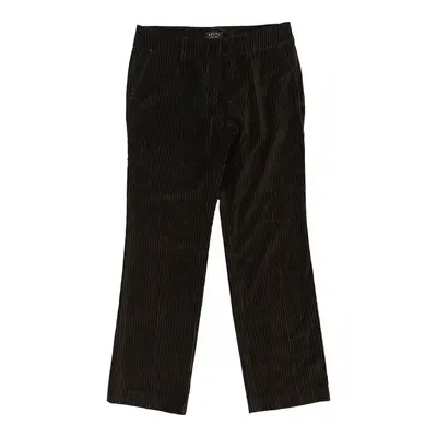 Belfe Trousers - 34W UK 12 Brown Cotton Blend