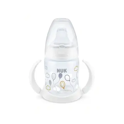Nuk First Choice+ with Temperatures Control White Learning Cup Silicone Lid Mixed 6 Months 150ml