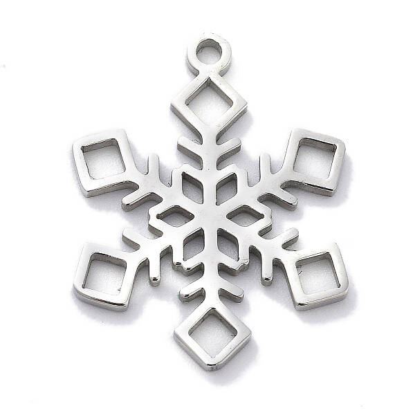 Christmas Theme Anti-Tarnish 304 Stainless Steel Pendants