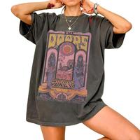 Comfort Colors Vintage The Doors 60's T-Shirt, The Doors Shirt, Retro Rock Band Graphic Tees for Music Lovers, Womenswear, Gi...