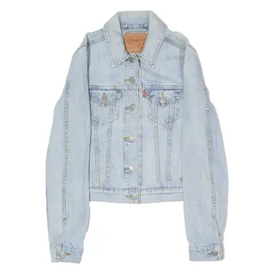 LEVI'S Womens Denim Jacket Blue XS