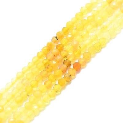 Natural Yellow Opal Beads Strands