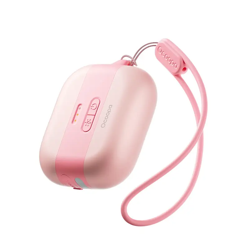OCOOPA Hand Warmer-HeatCube Series, Warm Gifts for Women, Kids, Rechargeable, Mini Size, 3 Levels Heating, Safety Alarm