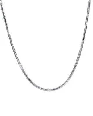 Silver Long Chain Necklace