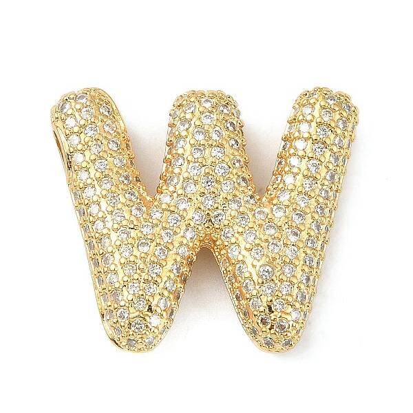 Rack Plating Brass Micro Pave Cubic Zirconia Pendants