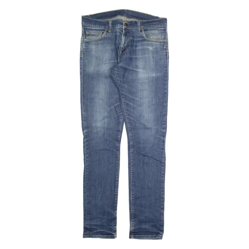 CARHARTT Rebel Mens Jeans Blue Slim Skinny Stone Wash W31 L32