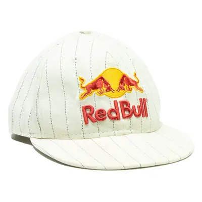 NEW ERA Red Bull Mens Snapback Cap Cream Wool Striped M
