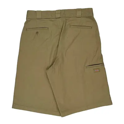 Dickies Shorts - 32W 12L Khaki Cotton | Size: 32″ waist