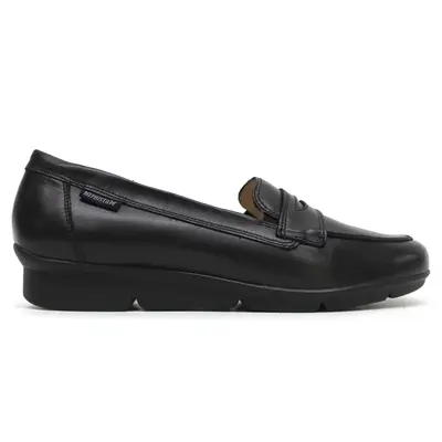 Mephisto Diva Full Grain Leather Women's Slip On Shoes - Black - Size:US 10 Women