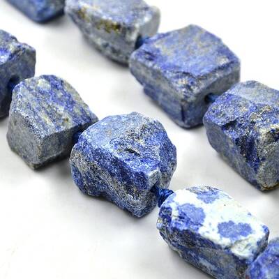 Nuggets Natural Lapis Lazuli Beads Strands