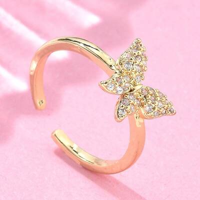 Adjustable Brass Finger Rings