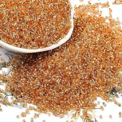 Baking Paint Silver Lined Glass Seed Beads