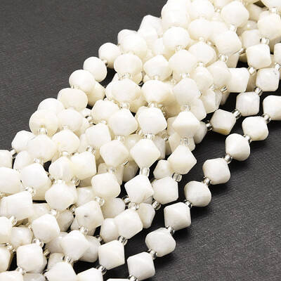 Natural White Moonstone Beads Strands