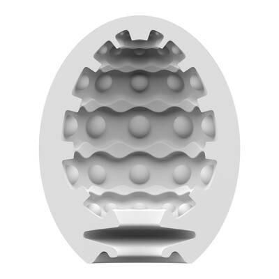Satisfyer Masturbator Egg - Bubble - Violet